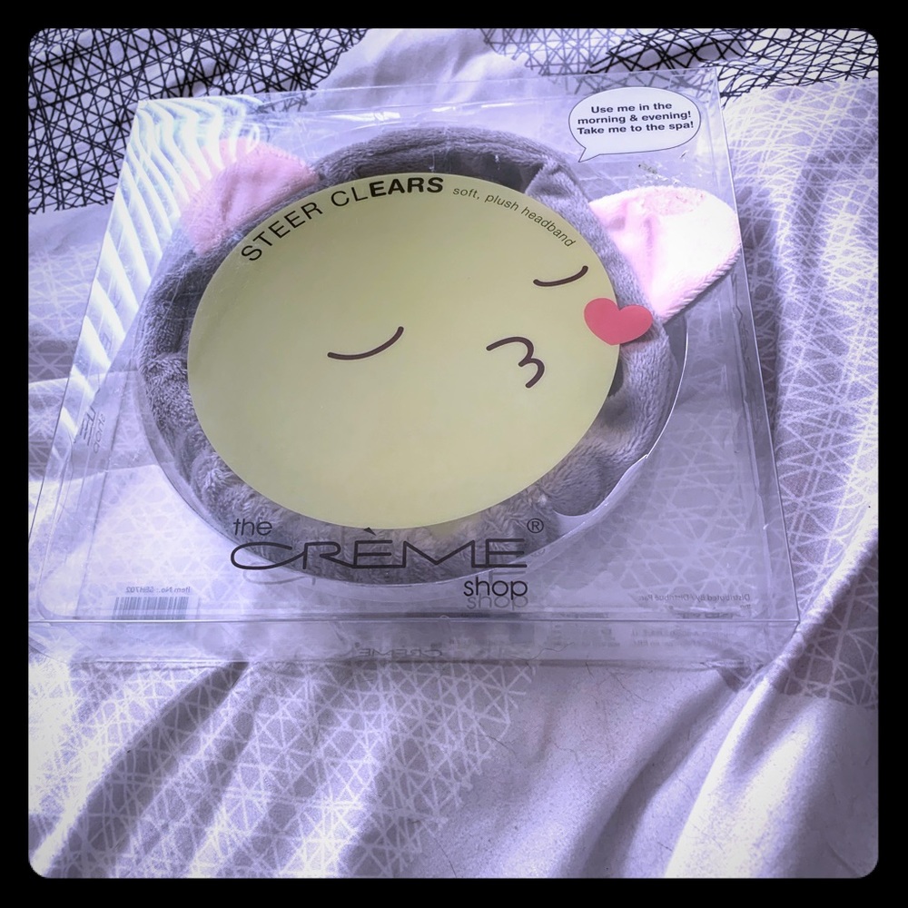 Soft plush headband